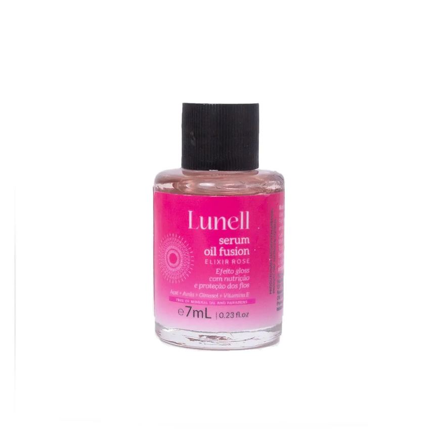 Lunell Sérum Nutri Oil Fusion Elixir Rose 7ml