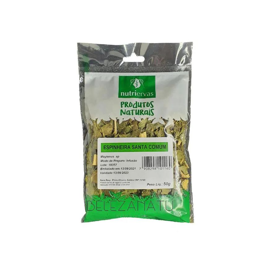 Nutriervas Chá Espinheira Santa Comum 50g