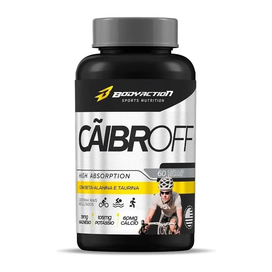 Body Action Caibroff 60 cápsulas 60 cápsulas sem Sabor