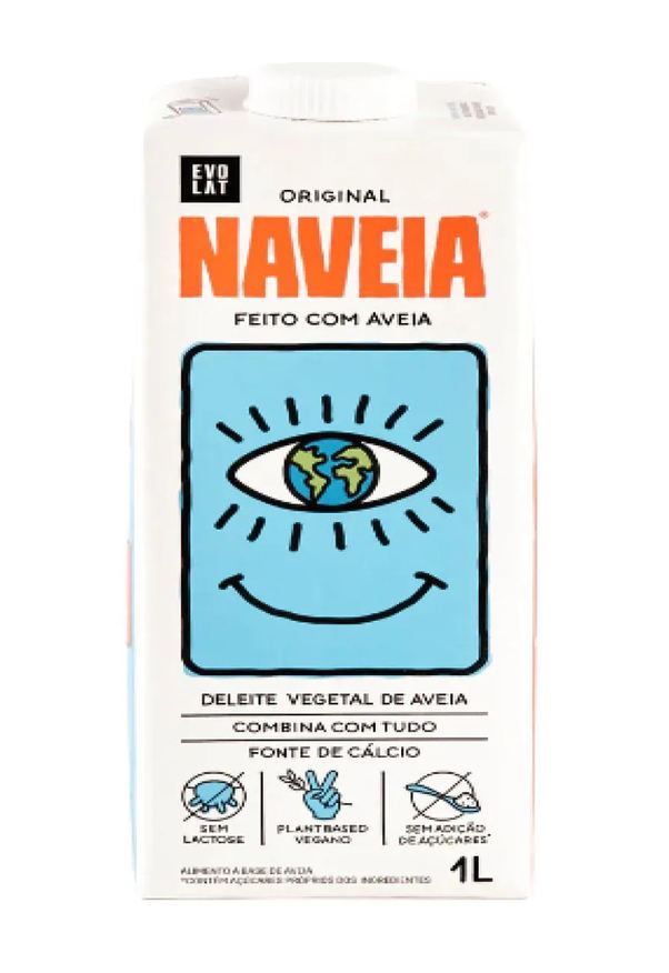 naveia Kit 3x: bebida vegetal de aveia original 1l