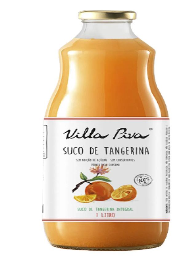 Villa Piva Suco de Tangerina Integral Sem Açúcar 1l
