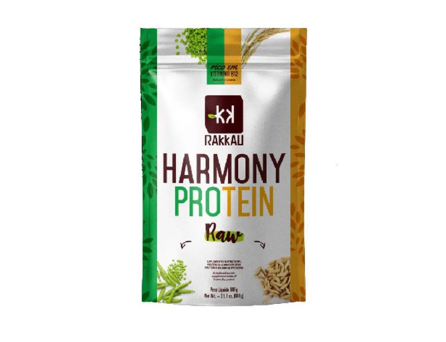 Rakkau Suplemento Vegana Harmony Protein Raw 600g