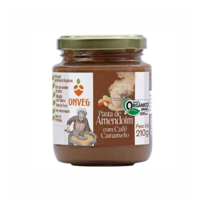 Onveg Kit 2x: Pasta de Amendoim com Café Orgânica 210g