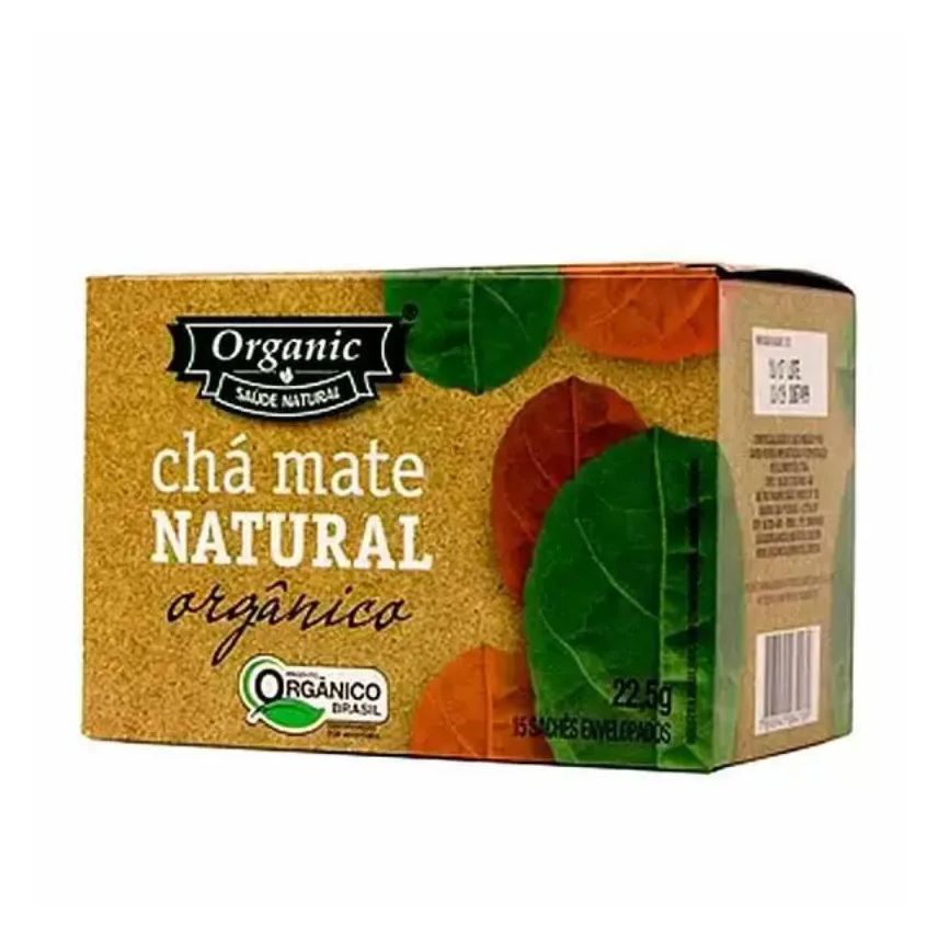 Organic Kit 3x: Chá Mate Orgânico 15 Sachês