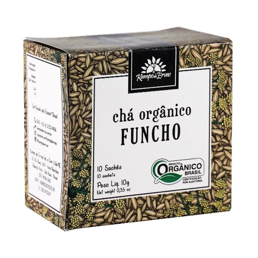 Kampo de Ervas Kit 2x: Chá de Funcho Orgânico 10 Sachês