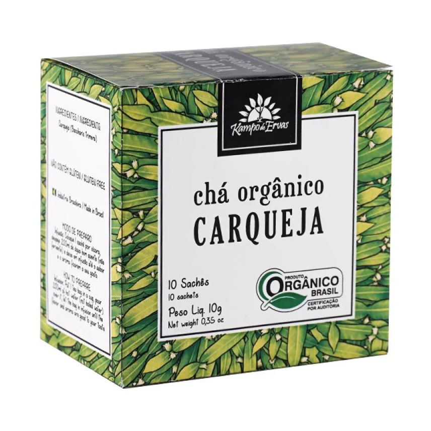 Kampo de Ervas Kit 2x: Chá de Carqueja Orgânico 10 Sachês
