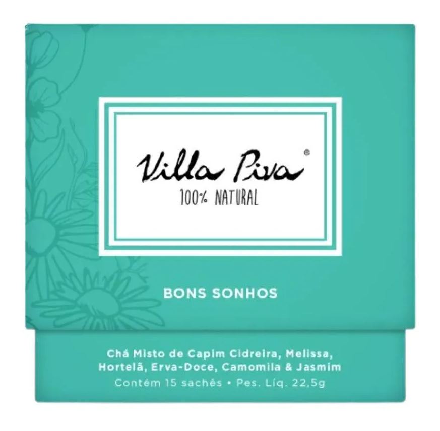 Villa Piva Chá Misto Bons Sonhos 15 Sachês