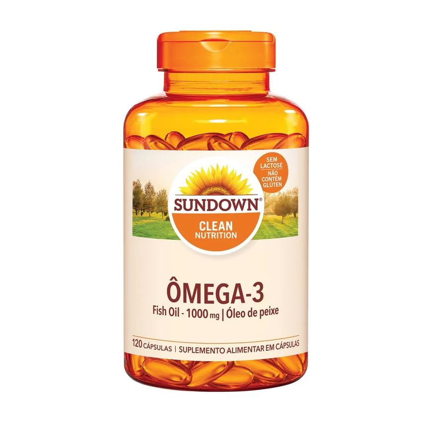 Sundown Suplemento Alimentar Ômega 3 1.000mg 120 Cápsulas