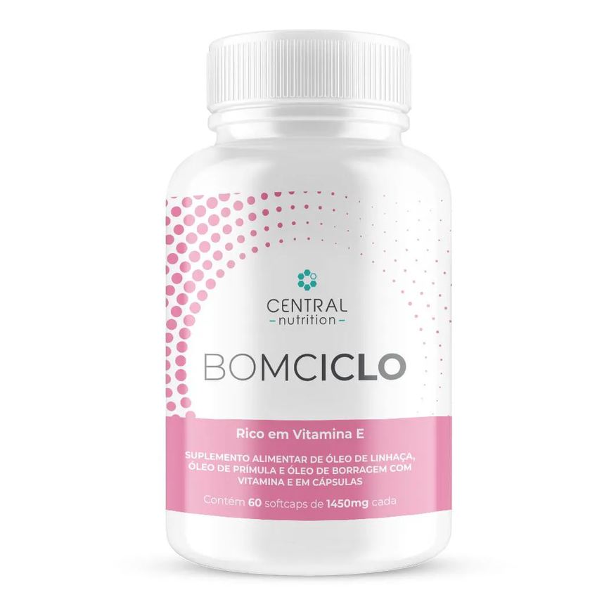 Central Nutrition Bomciclo - 60 Cápsulas De 1450mg