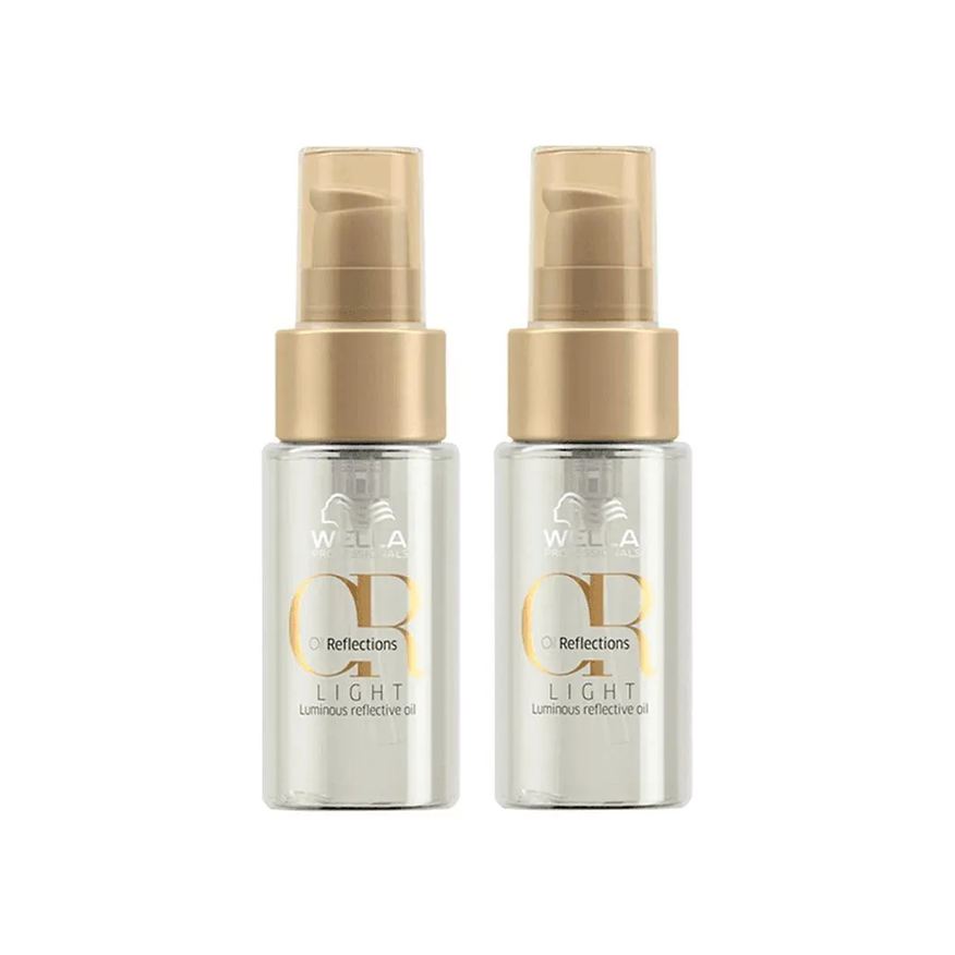 Wella Kit Professionals Oil Reflections Light Óleo Capilar 30ml – 2 unidades