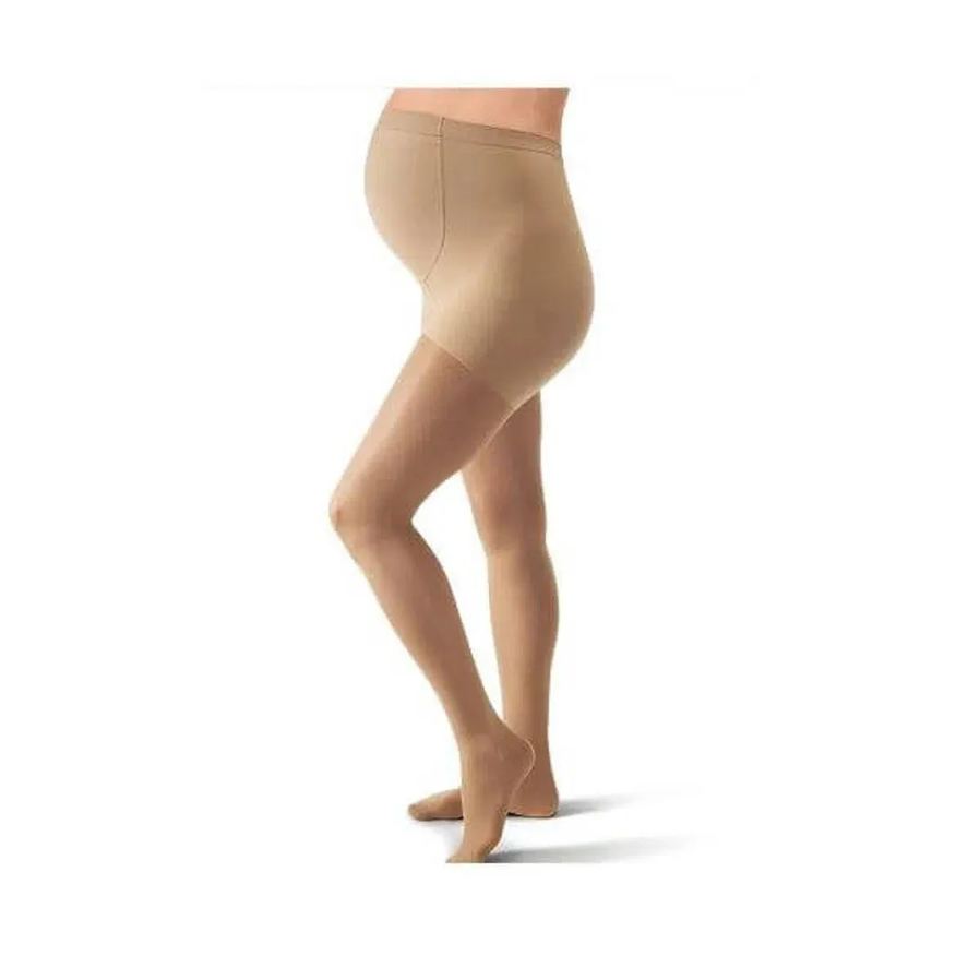 Jobst Meia Calça Gestante Compressão 20-30Mmhg - Ponteira Fechada - Natural - Ultra Sheer Materna Eg