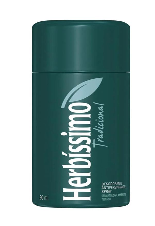 Herbíssimo Desodorante Antitranspirante Spray Tradicional 90ml