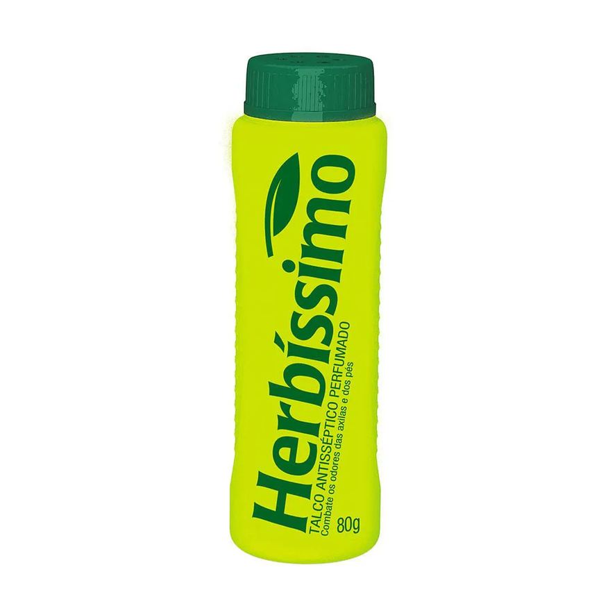 Herbíssimo Talco Antisséptico Perfumado Adulto 80g
