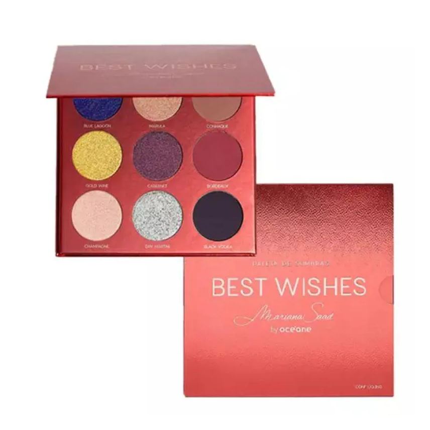 Océane Paleta de Sombras Best Wishes Mariana Saad 26g