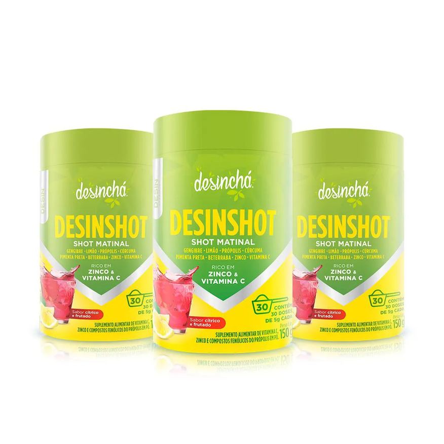 Desinchá Compre 2, Leve 3 Desinshot - Shot Matinal