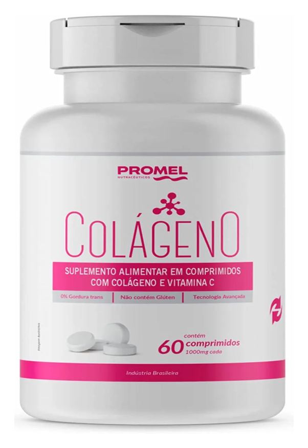 Wedo Colágeno Hidrolisado com Vitamina C Promel 60 Comp de 1000mg