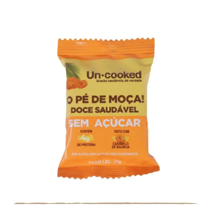 Uncooked o Pé de Moça! Sem Glúten Vegano 25g