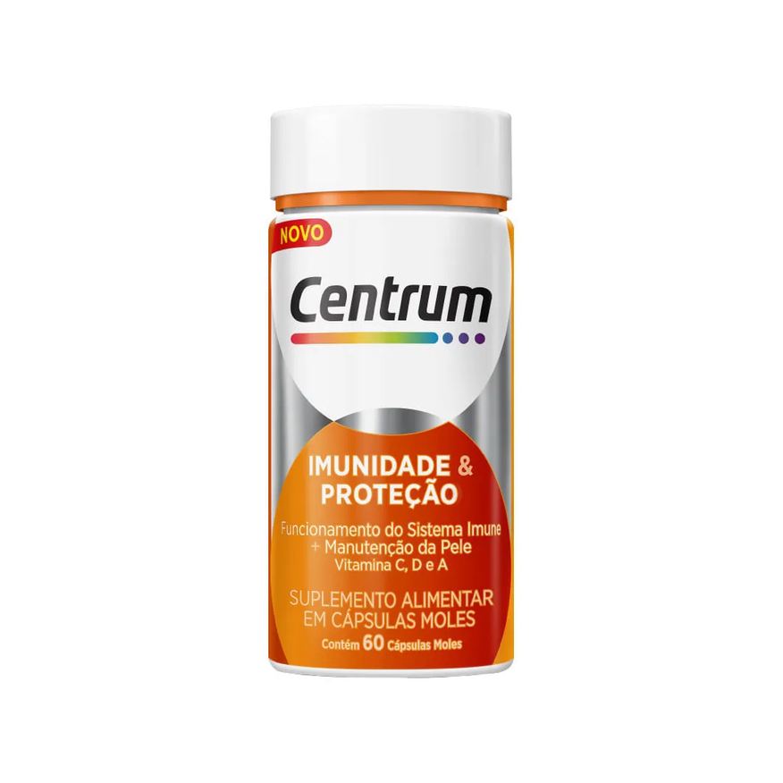 Centrum Multivitaminico Imunidade E Protecao Com Vitaminas C E Zinco 60 Cápsulas