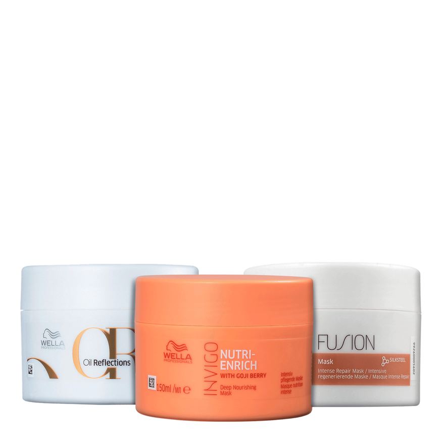 Wella Kit Professionals Cronograma Capilar Antiquebra (3 Produtos)