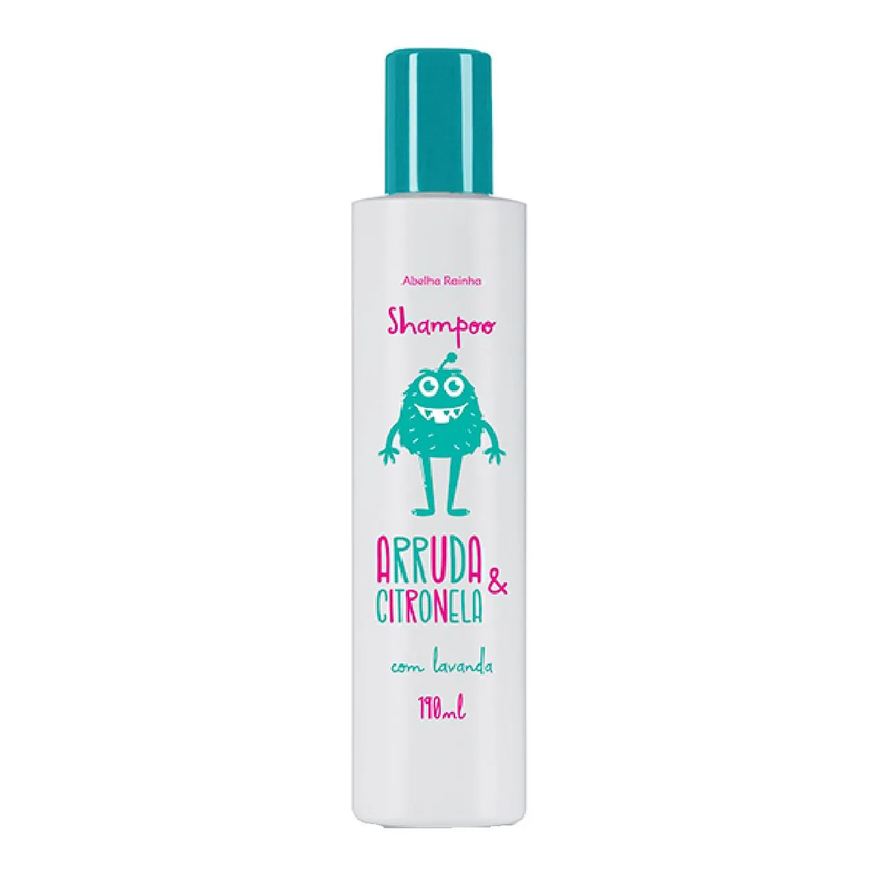 abelha rainha Shampoo arruda, citronela e lavanda 190ml