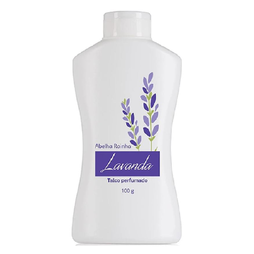 Abelha Talco Rainha Lavanda Adulto 100g
