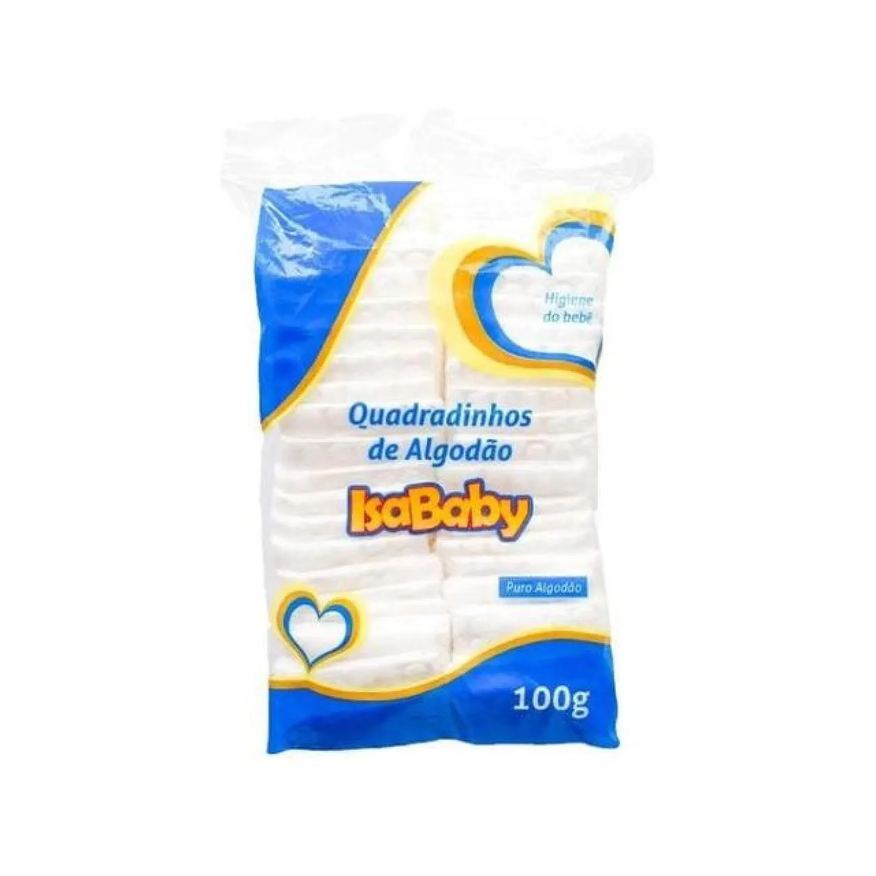 Isababy Algodão Quadradinhos 100g