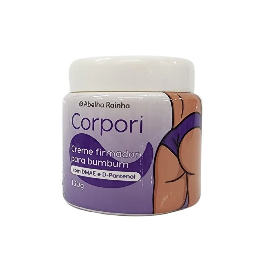 abelha rainha Creme firmador para bumbum com dmae e d-pantenol corpori 130g