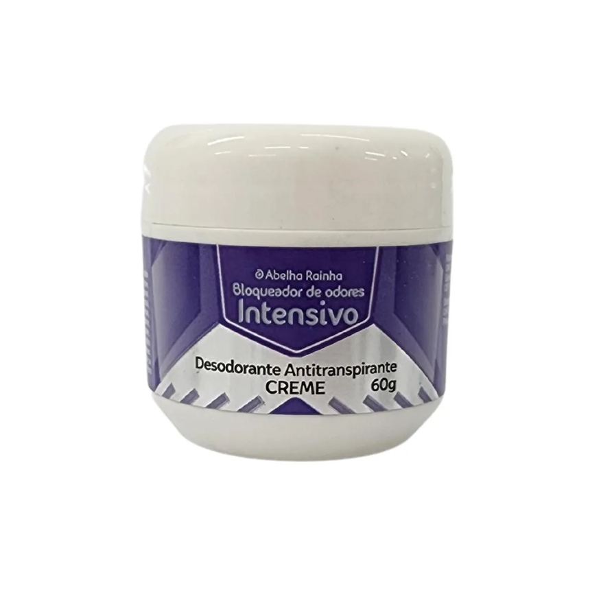 Abelha Rainha Desodorante Antitranspirante Creme Bloqueador de Odores Intensivo 60g