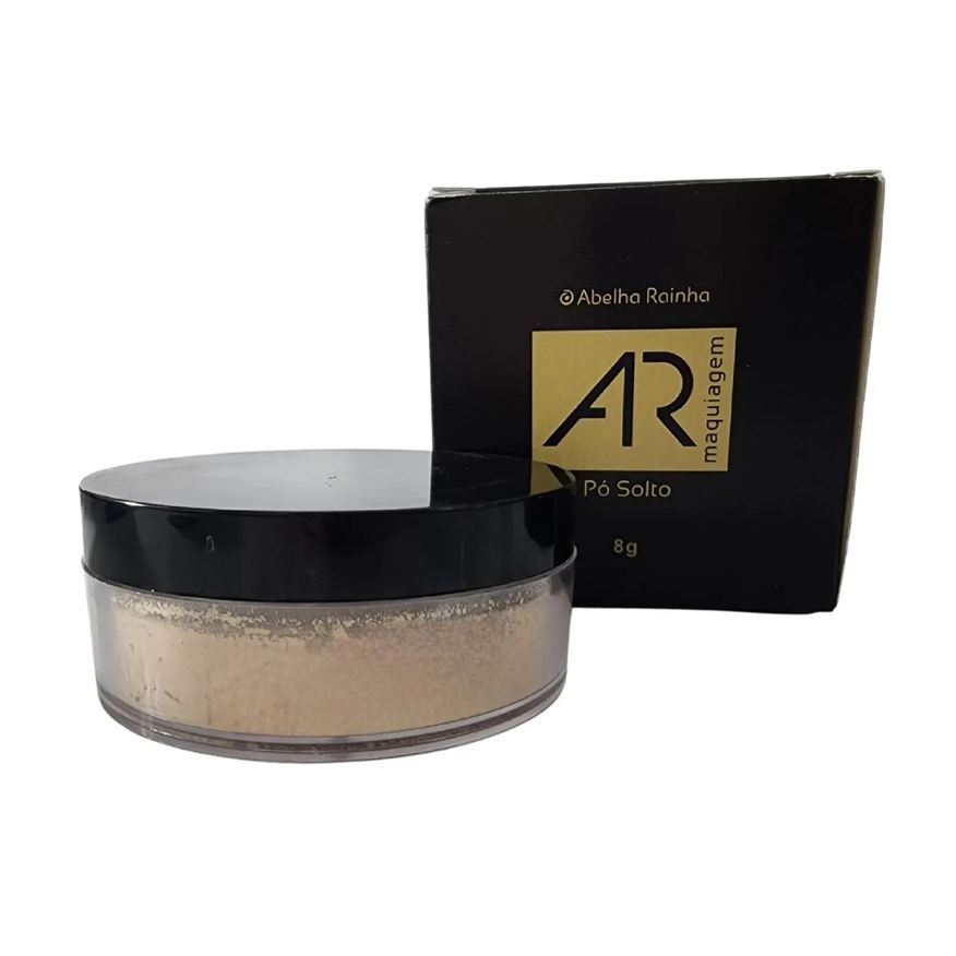 Abelha Rainha Pó Facial Solto Porcelana 01 Fps 15 Ar Maquiagem 8g
