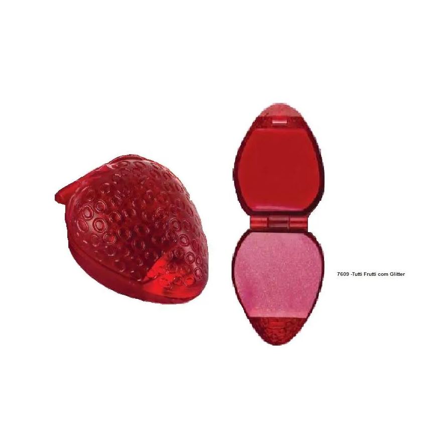 Abelha Rainha Brilho Labial Moranguinho Doce Infância Tutti Frutti com Glitter 14g