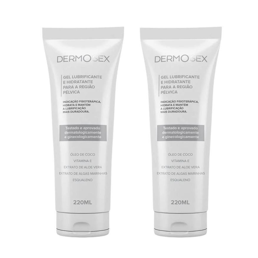 A Sós 2 gel lubrificante e hidratante com óleo de coco intimo dermosex