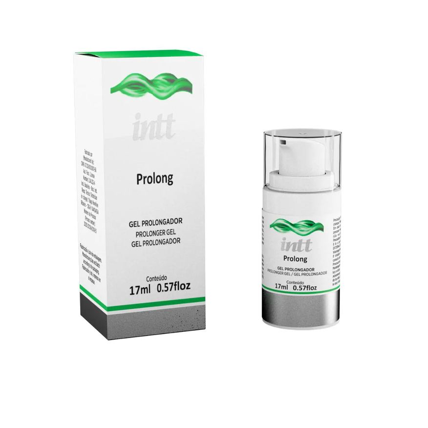 Intt Cosméticos Gel de massagem prolong retardante Masculino - 17ml - intt