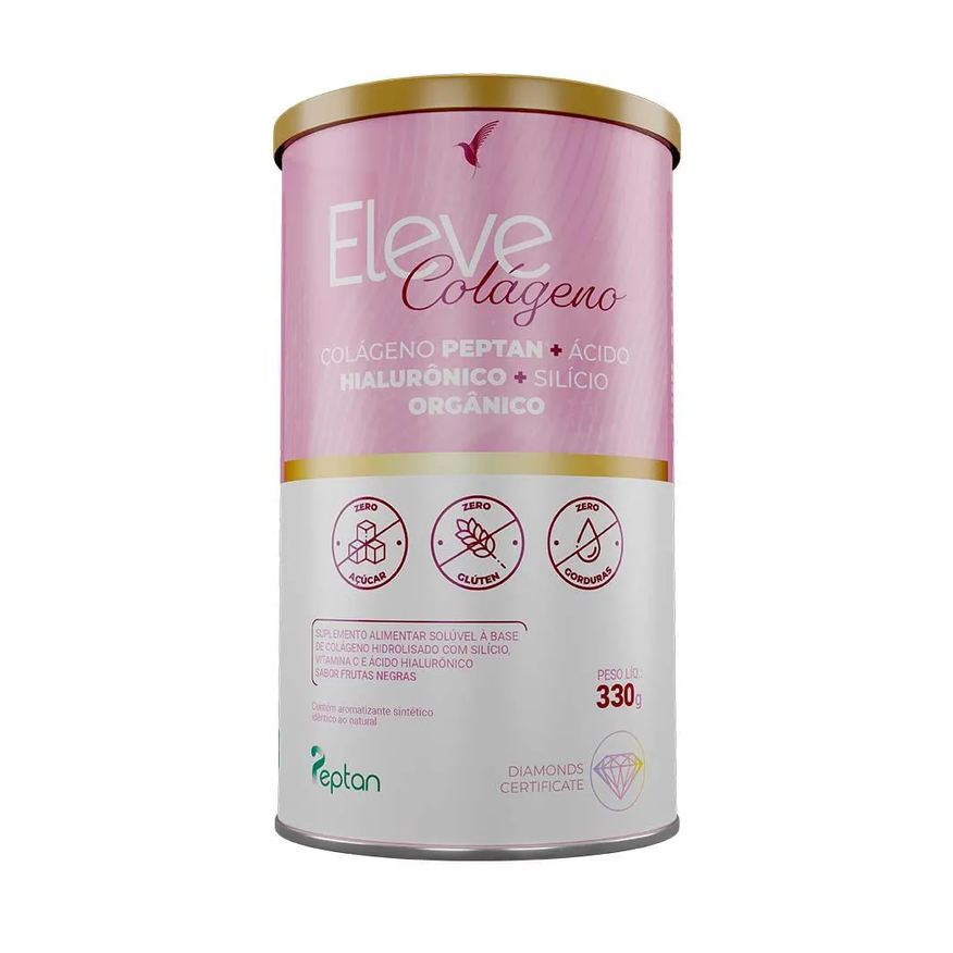 Eleve Life Colágeno Hidrolisado Peptan + Ácido Hialurônico - 30 Dias