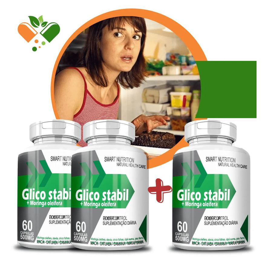 4Elementos Compre 2 Leve 3 Glico 500mg 60 cápsulas