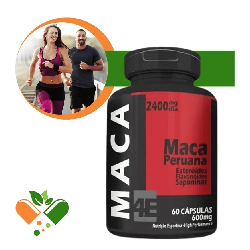 4Elementos Maca Peruana 600mg 60 cápsulas