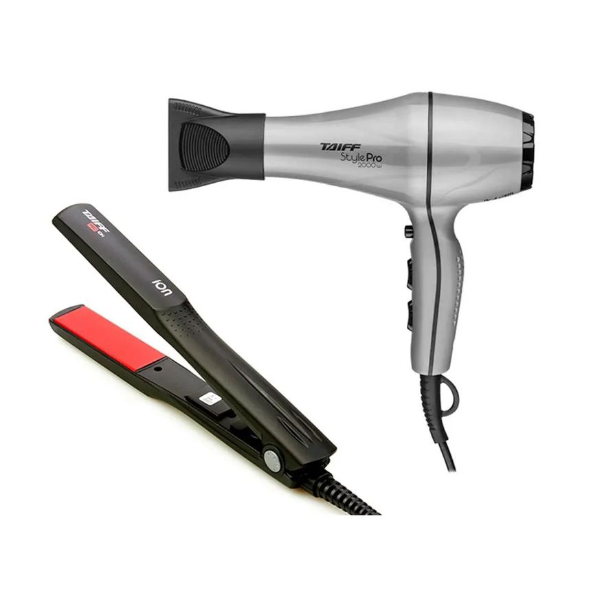Secador Taiff Style Pro 2000w 110v+chapinha Elegance Red Ion 200° Bivolt