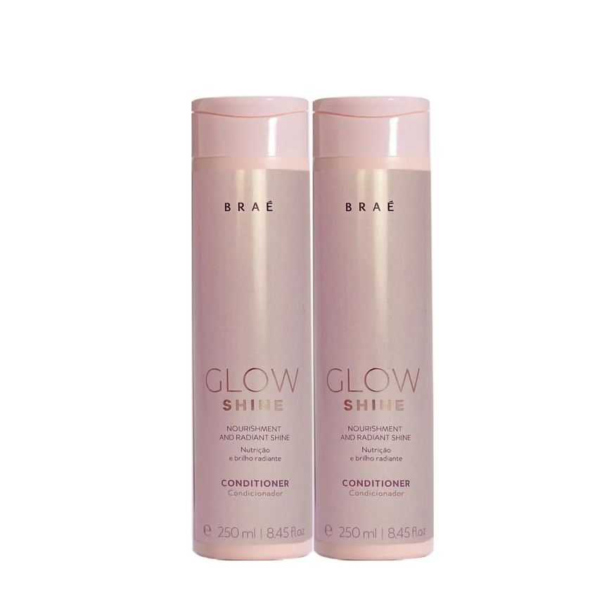 Braé Kit Glow Shine - Condicionador 250ml (2 Unidades)