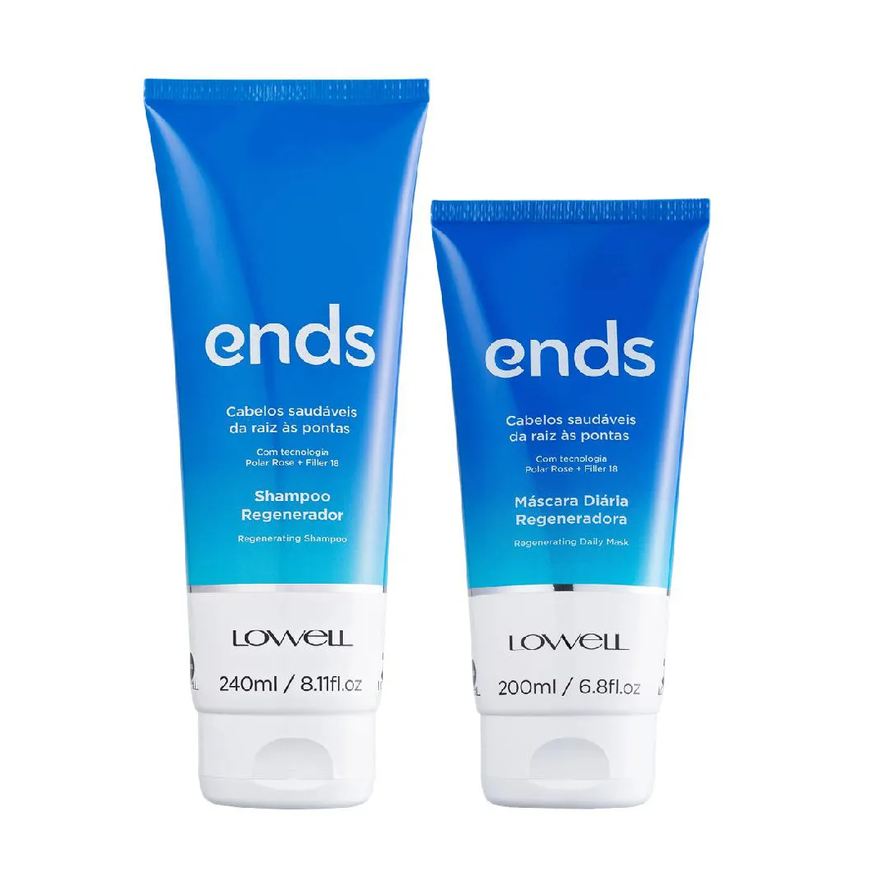 Lowell Kit Ends Shampoo Máscara (2 produtos)