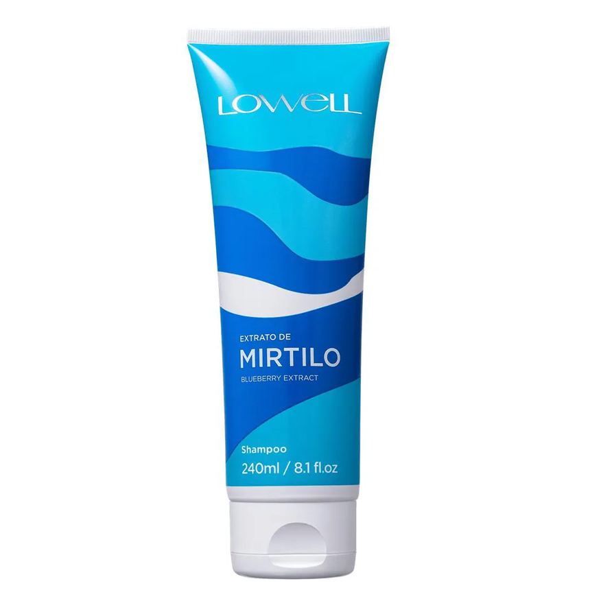 Lowell Shampoo Extrato de Mirtilo Prebiótica 240ml