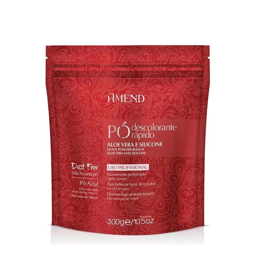 Amend Cosméticos Amend Aloe Vera e Silicone - Pó Descolorante 300g