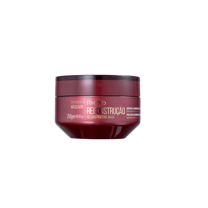 Amend Cosméticos Amend Mascaras Essenciais Máscara de Reconstrução 250g