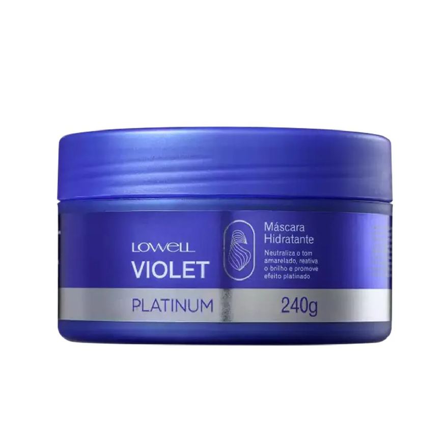 Lowell Violet Platinum Mascara Matizadora 240g