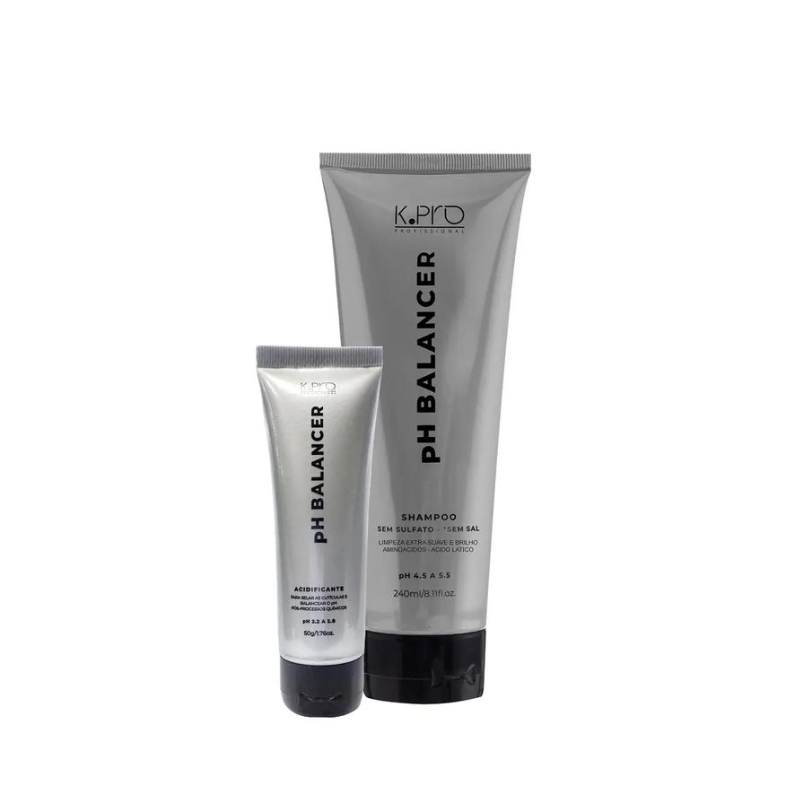 K.pro Kit Ph Balancer Shampoo e Acidificante Pequeno (2 Produtos)
