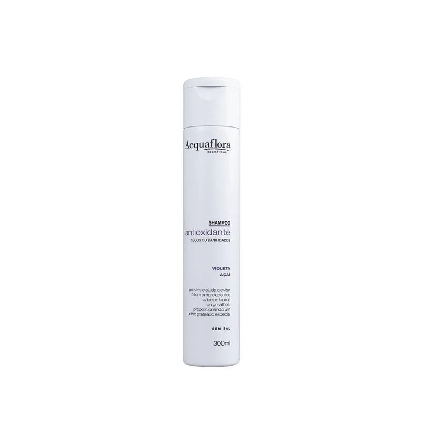 Acquaflora Shampoo Antioxidante Purificante Desamarelador 300ml