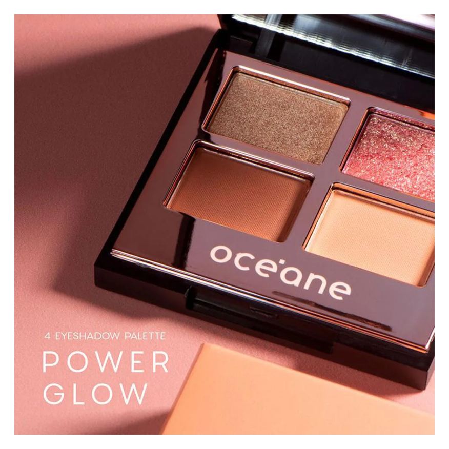 Edition Océane 4 Eyeshadow Power Glow - Paleta de Sombras
