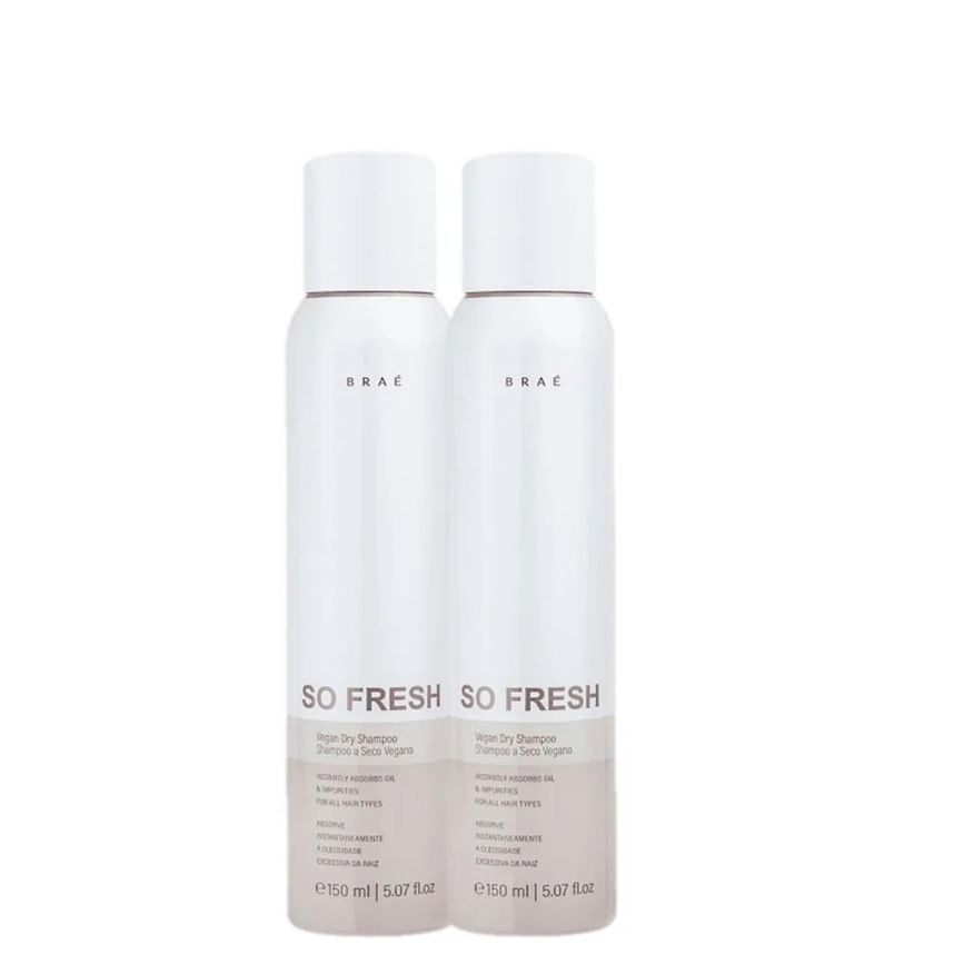 Braé Kit So Fresh - Shampoo a Seco 150ml (2 Unidades)