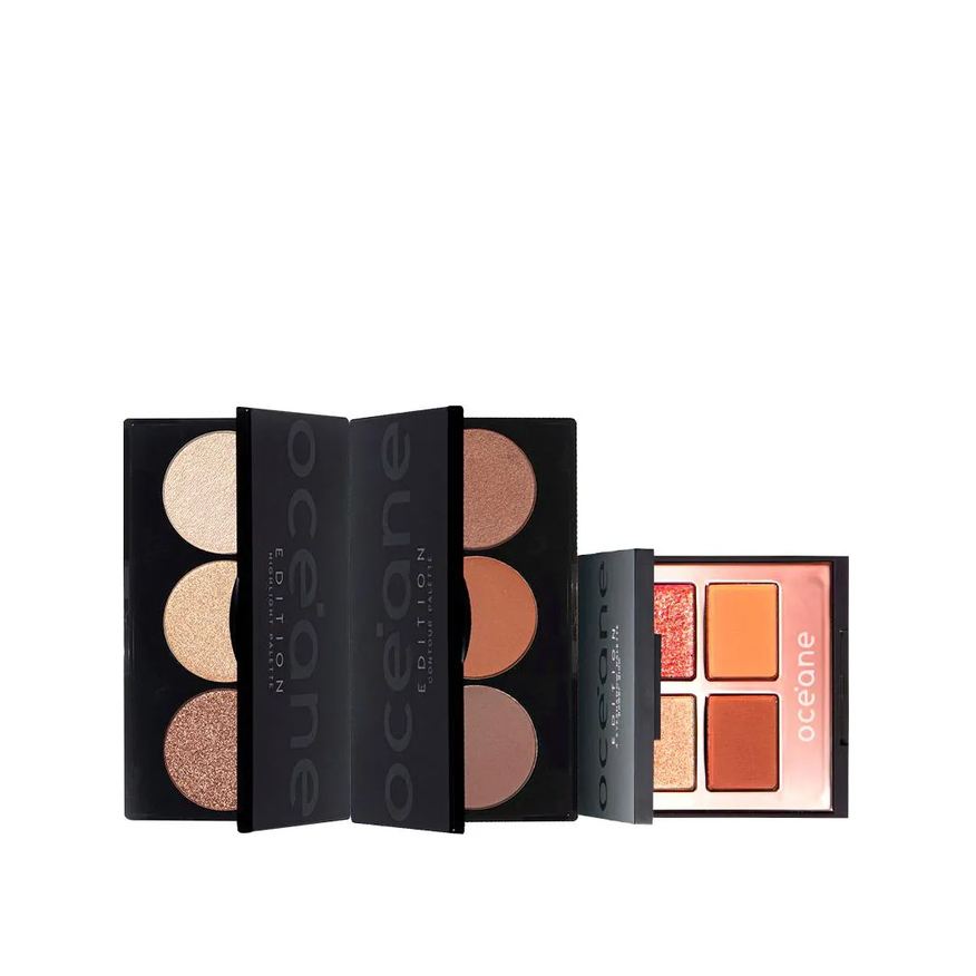 Océane Kit Edition Paleta Hightlight + Contour E Sombra Power Glow (3 Produtos)