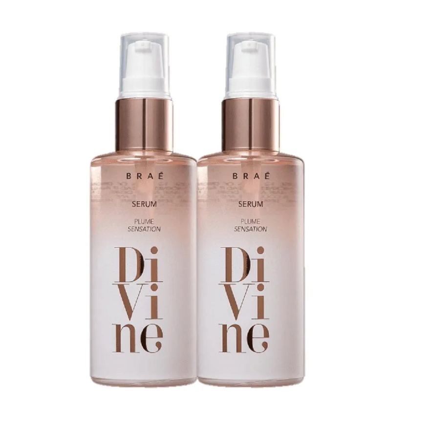 Braé Divine Plume Serum Reparador 60ml (2 Unidades)
