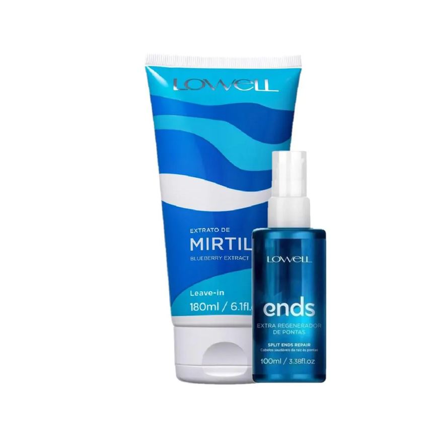 Lowell Kit Extrato de Mirtilo Finalizante Regenerador (2 Produtos)