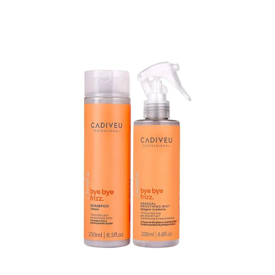 Cadiveu Kit Professional Bye Bye Frizz Shampoo e Selagem Gradativa (2 Produtos)